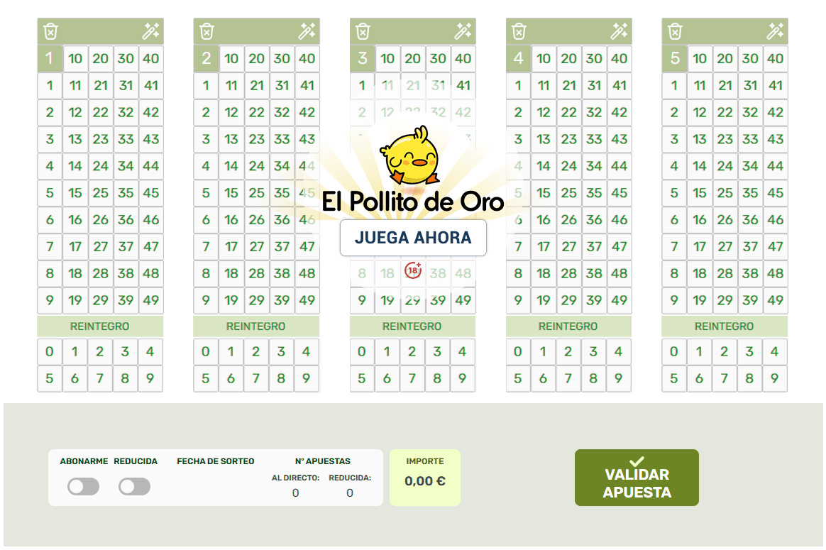 Jugar online a Bonoloto